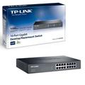 TP-LINK TL-SG1016D 16 Port Gigabit Unmanaged Desktop Rackmount Switch In a Steel Case