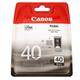 Original Canon PG-40 Black High Capacity Ink Cartridge (0615B001)