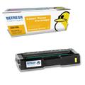 Remanufactured SP C220E (406055/406106) Yellow Toner Cartridge Replacement for Ricoh Printers