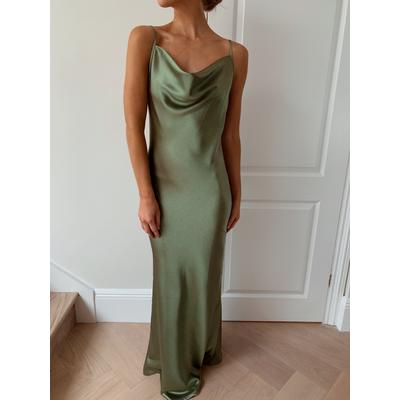 Keisha Maxi Dress - Olive Green