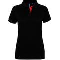 Outdoor Look Womens Fitted Contrast Polo Shirt 2XL - UK Size 18