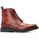 Base London Mens Shaw Lace Up Leather Brogue Boots UK Size 7 (EU 41)