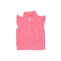 Carter's Fleece Jacket: Pink Print Jackets & Outerwear - Size 12 Month