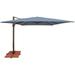 Simply Shade Bali 10 Square Patio Umbrella with Cross Bar Stand in Cast Ocean