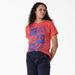 Dickies Women's Graphic Band T-Shirt - Bittersweet Size XS (FSR69)