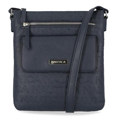 Nautica Women's Delray Key Largo Crossbody Bag Workshirt Blue, OS