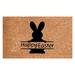 Sodopo Spring Decor Easter Doormat Easter Eggs Rabbit Entryway Front Porch Rugs Anti-Skid Bottom Floor Indoor Outdoor Carpet For Home Patio Home Decor Easter Basket Stuffers for Kids