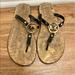 Michael Kors Shoes | Michael Kors Sandals Size 7 | Color: Black/Tan | Size: 7