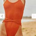 Free People Swim | Free People X Mare Perpetua The Essential One-Piece Swimsuit | Color: Orange | Size: M