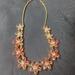Kate Spade Jewelry | Kate Spade New York Bed Of Roses Necklace Pink Ombre Bouquet Jewelry | Color: Gold/Pink | Size: 6 3/4 In