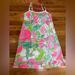 Lilly Pulitzer Dresses | Lilly Pulitzer Size 12 Sundress | Color: Green/Pink | Size: 12g