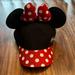 Disney Other | Disneyland Minnie Mouse Ear Hat | Color: Black/Red | Size: Os