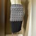 Lularoe Skirts | Lularoe Women’s Black & White Skirt Polka Dots And Squiggly Design Pencil Skirt | Color: Black/White | Size: S