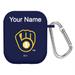 Milwaukee Brewers Personalized Silicone AirPods Case Cover