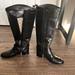 Tory Burch Shoes | Black Tory Burch Boots Size 6.5 | Color: Black | Size: 6.5