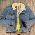 Levi's Jackets & Coats | Levis Sherpa Trucker Jacket Xs Nwot | Color: Blue | Size: Xs