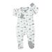 Qufokar 18m Pajamas Boy Big Boy Pajamas Sleeper Pajamas Zip Baby Cartoon Girls Front Romper Non-Slip Footed Boys Girls Romper&Jumpsuit