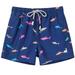 SURF CUZ Toddler Boys Swim Trunks Baby Swimwear Mesh Lined Little Boys Swim Shorts UPF 50+ Sizes 2T-12