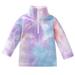 Qufokar Infant Baby Girl mas Outfits Jackets Kids Kids Toddler Child Baby Boys Girls Colorful Artificial Wool Collar Long Sleeved Zipper Sweatshirt Jacket Outer Outwear Outfits Clothes