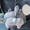 Peluche de chat mignon jouets Corgi de cochon porte-clé fidget doux jouets pour sac féminin