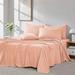 Eider & Ivory™ Mozingo Sheet Set Microfiber/Polyester in Pink | California King | Wayfair 03B7FD53D2B3478196043B3EF212D38D