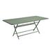 Fermob Caractere Steel Dining Table Metal in Green/Black | 29 H x 75 W x 35.5 D in | Outdoor Dining | Wayfair 593182