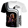 Johnny Hallyday 3D T-shirt imprimé offre spéciale Harajuku Streetwear surdimensionné T-shirt hommes femmes mode décontracté à manches courtes hauts