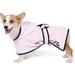 Personalized Passion Personalized Dog Bathrobe Towel w/ Name & Paw-Dog Bath Robe for Custom Pet Bathrobe for Dogs Fleece/ | 26.772 W in | Wayfair