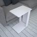 East Urban Home Aner C Table End Table Wood in White | 24.02 H x 16.93 W x 11.81 D in | Wayfair 113D68D66B7C49708FF91D43CB3AA755