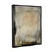 Stupell Industries Beige Abstract Scribble Composition Giclee Art By Kippi Leonard Wood in Brown/Gray | 21 H x 17 W x 1.7 D in | Wayfair