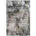 Black 79 x 39 x 0.31 in Area Rug - East Urban Home Mountville Abstract Machine Woven Velvet Area Rug in Gray/ | 79 H x 39 W x 0.31 D in | Wayfair