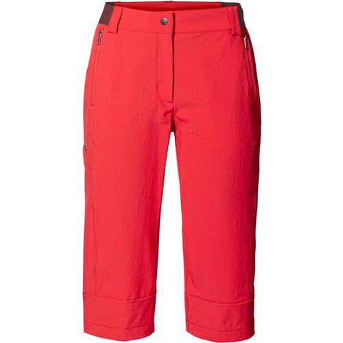 Damen Caprihose Wo Farley Stretch Capri III, Größe 44 in Rot