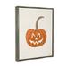 The Holiday Aisle® Happy Jack-o-Lantern Smile by Taylor Shannon Designs - Graphic Art on Canvas in Orange | 31 H x 25 W x 1.7 D in | Wayfair