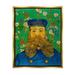 Stupell Industries Portrait Of Joseph Roulin Van Gogh Framed Floater Canvas Wall Art By One1000paintings Canvas in Blue/Green | Wayfair