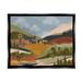 Stupell Industries Rolling Country Hills Farm Scenery Framed Floater Canvas Wall Art By Lisa Perry Whitebutton Canvas | Wayfair as-455_ffb_16x20