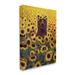 Stupell Industries Happy Bear Sunflower Field Canvas Wall Art By Lucia Heffernan Canvas in Brown/Yellow | 30 H x 24 W x 1.5 D in | Wayfair