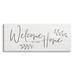 Stupell Industries Welcome To Our Home Country Sign Canvas Wall Art By Natalie Carpentieri Canvas in Black/White | 20 H x 48 W x 1.5 D in | Wayfair