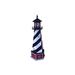 Longshore Tides Arnoult Cape Hatteras Replica Lighthouse Statue Wood in Black/Brown/Red | 70 H x 26 W x 23 D in | Wayfair