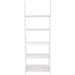 Latitude Run® 70.1" H x 24.8" W Solid Wood Ladder Bookcase Wood in White | 70.1 H x 24.8 W x 14 D in | Wayfair 9BD844F048D94509A4746FAACCE354C6