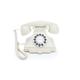 GPO Carrington Classic Retro Push-Button Phone with Pull-Out Tray, Traditional Bell RingTone, Ringer On/Off for Home, Office, Hotels- Ivory