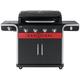 Char-Broil 4 Burner Gas And Charcoal BBQ