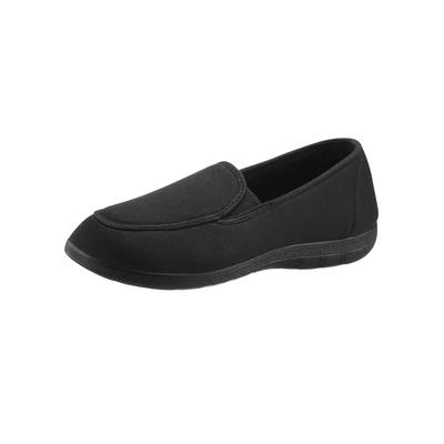 Hausschuh, Damen, Gr. 37, schwarz, Textil, Schuhe Slipper Hausschuh