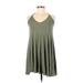 Boohoo Casual Dress - A-Line: Green Print Dresses - Women's Size 6