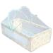 YANXIAO Universal Baby Cradle Bed Mosquito Nets Summer Baby Arched Mosquitos Net White 2023 As Shown - Surprised Gift