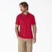 Dickies Men's Short Sleeve Performance Polo Shirt - Apple Red Size L (WS247F)