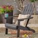 Outdoor Patio foldable solid wood Adirondack Chair