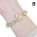 Year of Rabbit Lucky Charm Hetian Jade Rabbit Bracelet Agate Crystal Bracelet Feng Shui Bracelet for Women T7G9