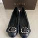 Gucci Shoes | Authentic New Gucci Blue Sachalin Flat With Silver Buckle | Color: Blue | Size: 8(38)