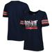 Women's New Era Navy Boston Red Sox Team Stripe T-Shirt