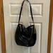 Michael Kors Bags | Michael Kors Black Patent Leather Crocodile Purse Handbag | Color: Black/Gold | Size: Os
